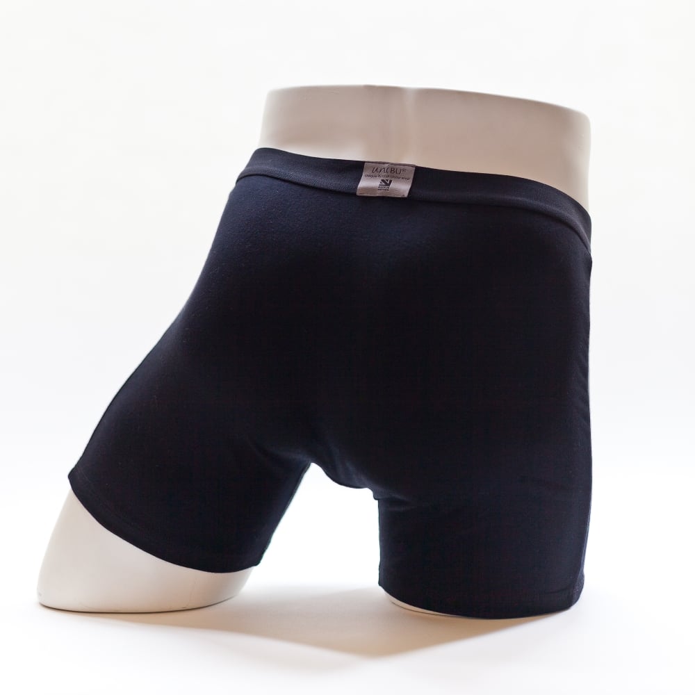 Men's Black Boxer Shorts - British Boxer Shorts In Black